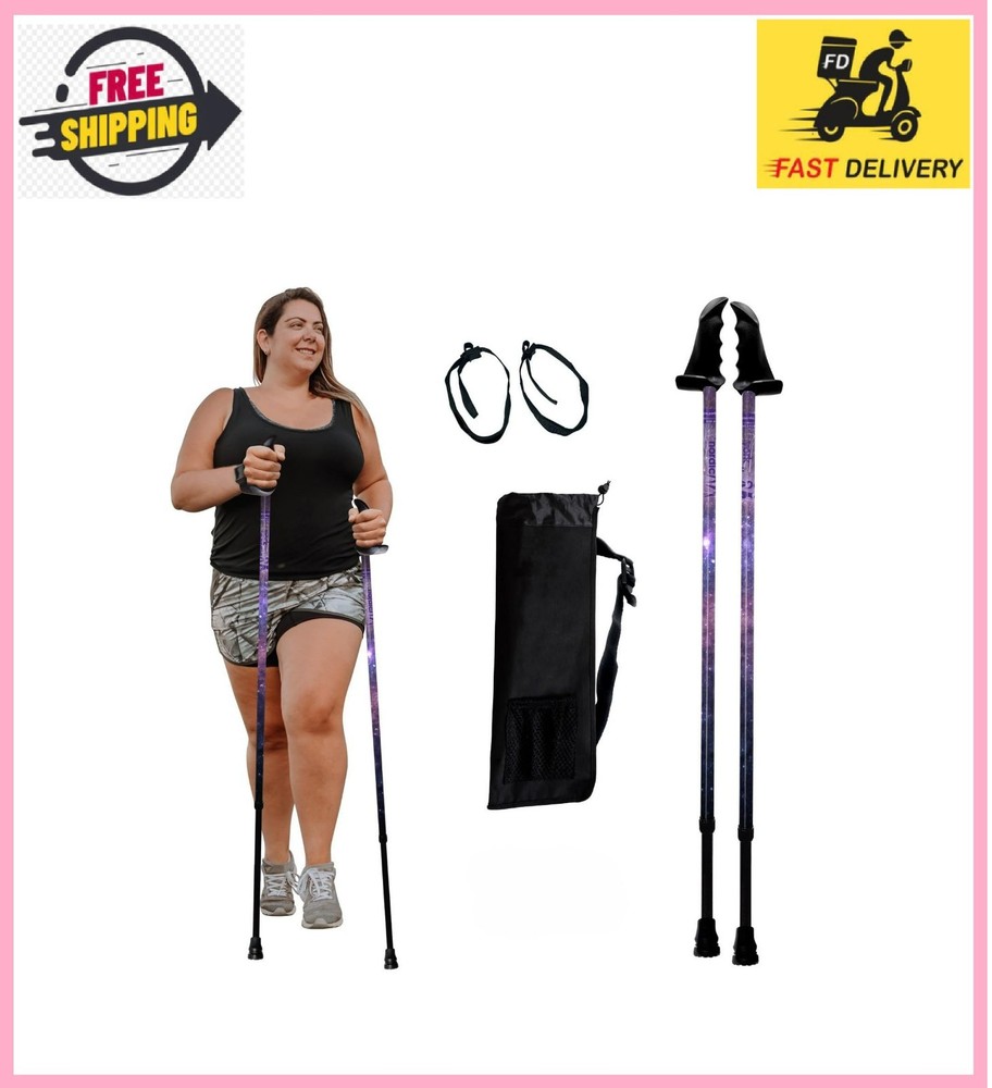 Big and Tall Motivator Walking Poles for Balance and Rehab – 2 Pieces – Strong