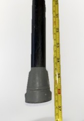 VINTAGE BRASS EAGLE HEAD WALKING CANE HANDLE WITH WOODEN STICK 36” TALL