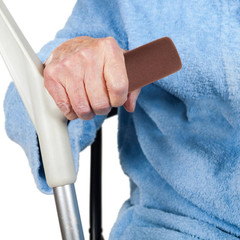 Crutch Handle Grips Non-Slip Cane Handle Wraps Ergonomic Comfortable Crutch Hand