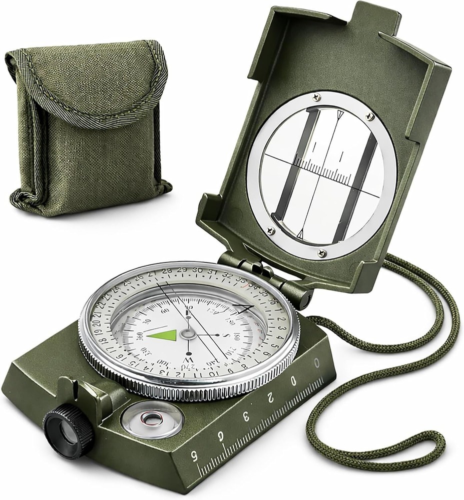 Waterproof Multipurpose Survival Camping Hiking Compass Geological Digital Comp