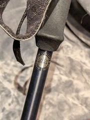 Leki Makalu Titanium Ultralite Trekking Poles Adjustable Used Discontinued Rare