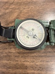 Cammenga Model 3H USGI Military Issue Tritium Lensatic Compass USA Made – OD #1