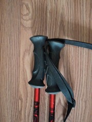 Scott Response Trekking Hiking Running Ski Poles 40 Inch Aluminum Black Silver