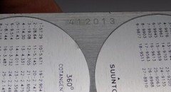 Suunto Tandem 360PC/360R Clinometer & Compass Vintage Old Style Hiking Works