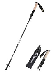 A Alafen Purple Collapsible Trekking Pole 7075 Aluminum Adjustable Walking Stick