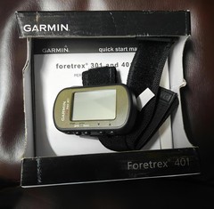 Garmin Foretrex 401 Wristband GPS Personal Navigator Compass, Waypoint, Hiking.