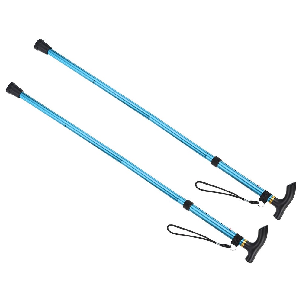 M METERXITY 2 Pack Trekking Poles – Collapsible Hiking Walking Sticks, Telesc…