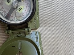 Cammenga Official US Military Tritium Lensatic Compass and Drab Green Case