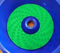 Blue Bowl Concentrator Dream Mat Vortex Insert