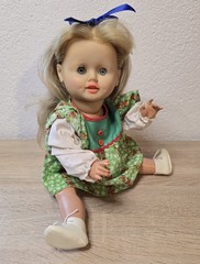 Play doll vinyl doll Schildkröt doll 38 cm collector vintage original