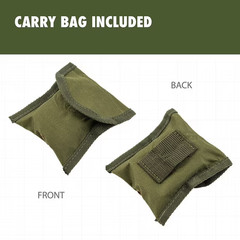 Ozark Trail Military Style Green Compass with Durable Metal Body for Nighttime