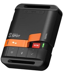 Spot Gen 4 Satellite GPS Messenger | Handheld Portable GPS Messenger for