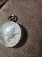 Vintage – COMPASS – Francis Barker Indian- Germany – 2″