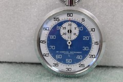 Compass Industries Stopwatch 1/5 Sec Swiss Made Vintage In original box
