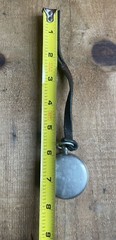 Antique 1910s-20s Keuffel Esser Co Pocket Compass w Leather Strap Hunting Survey