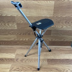 STEP2GOLD Ta-Da Chair Folding Trekking Hiking Pole 13880NH Black 34.6” w/ Case