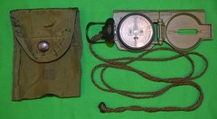Cammenga Model 27, Olive Drab Military Phosphorescent, Lensatic Compass