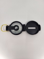 Coghlan’s Lensatic Compass with Case, Liquid Filled, Camping Survival Emergency