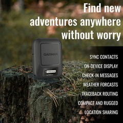 Garmin inReach Messenger Satellite Communicator Handheld, Two-Way Global Text