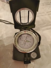 SE Military Lensatic Sighting Compass Survivor Series CC4580 swim