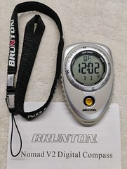 Brunton Nomad V2 Pro Digital Compass Altimeter Barometer Temp Survival Hike Hunt