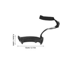 4Pcs Durable PVC Trekking Pole Handle Grip Set with Wrist Strap for Hiking