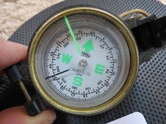 Edge mark compass made in Japan (lot#13786)