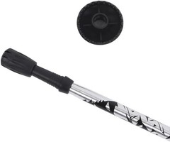 Aluminum Trekking Poles, Adjustable Collapsible 30-110cm Walking Sticks with