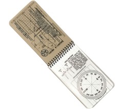 Navigation Notebook Esee Waterproof Grid Paper Map Overlay Scale