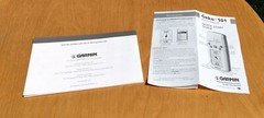 Garmin Geko 101 GPS MANUAL & QUICK START GUIDE (ORIGINAL) SHIPS FREE