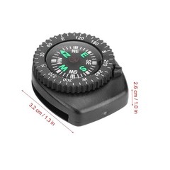 Button,Watch Strap,2pcs Portable Hiking Watch Band Slip Slide Navigation Wris…