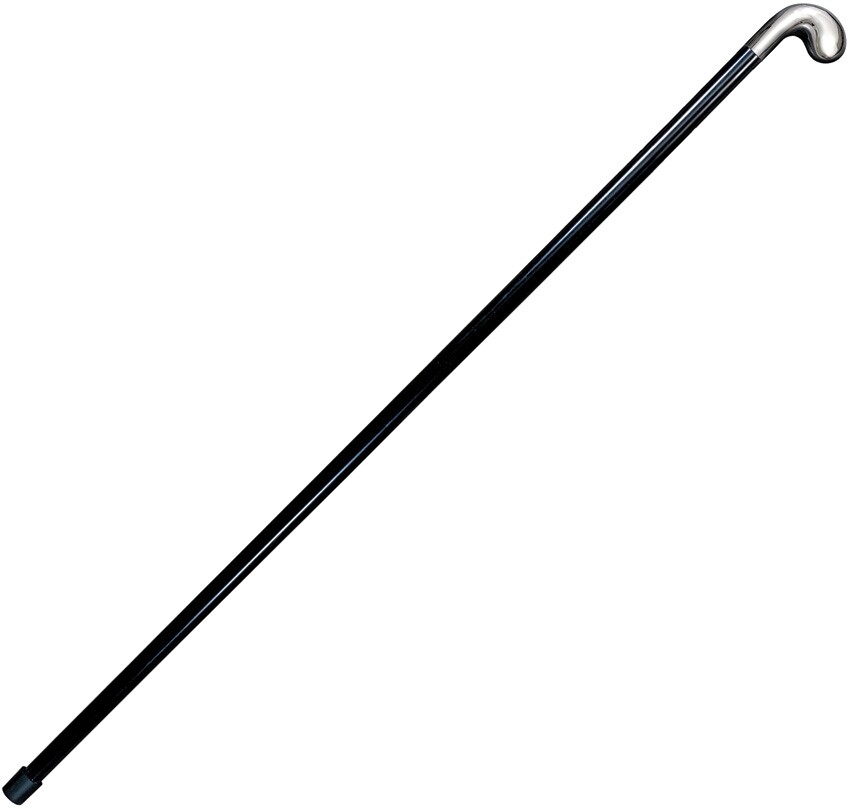 Cold Steel Pistol Grip City Stick Black Fiberglass/Rubber Shaft Aluminum Head