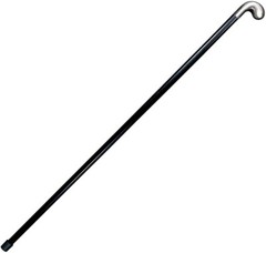 Cold Steel Pistol Grip City Stick Black Fiberglass/Rubber Shaft Aluminum Head