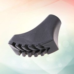 10 Pcs Replacement Rubber Trekking Pole Tips Heavy Duty Material Protector