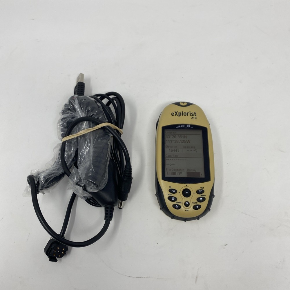 Magellan eXplorist 210 Water Resistant Hiking Camping Fishing Hunting GPS