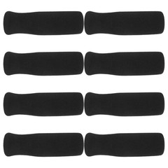 8Pcs Lightweight Foam Walker Hand Grips Cushions Easy Install Black Replacement