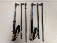Cascade Mountain Tech Carbon Fiber Collapsible Quick Lock Trekking Poles