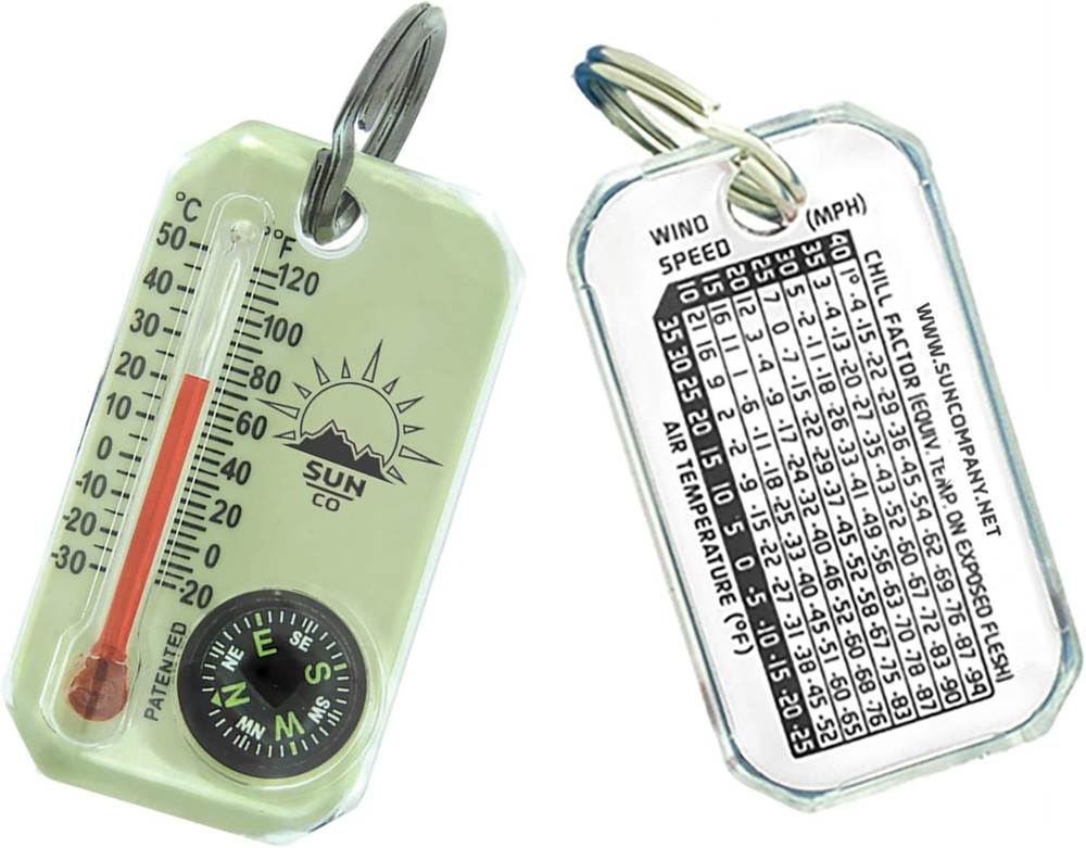 Lumagage | Multi-Functional Glow-In-The-Dark Zipper Pull Compass