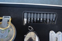 Multi-Function Compass Kit SURVIVAL-CAMPING- HIKING-OUTDOOR in Tin Case