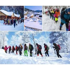 Oxford Cloth Shoe Covers Waterproof for Snow Sand Hiking and Trekking Use
