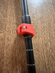 KWIK SET YUKON CHARLIE’S FLIPOUT TREKKING POLES BRAND NEW LOOK RED/SILVER