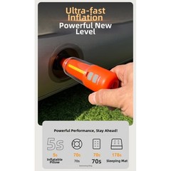 Rechargeable 430L/min Air Pump 4.0KPA Portable Inflator for Pools Floats