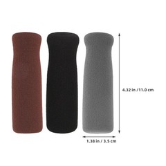 3Pcs Durable Cane Handle Grips Nonskid Crutch Handle Wraps for Elderly Use