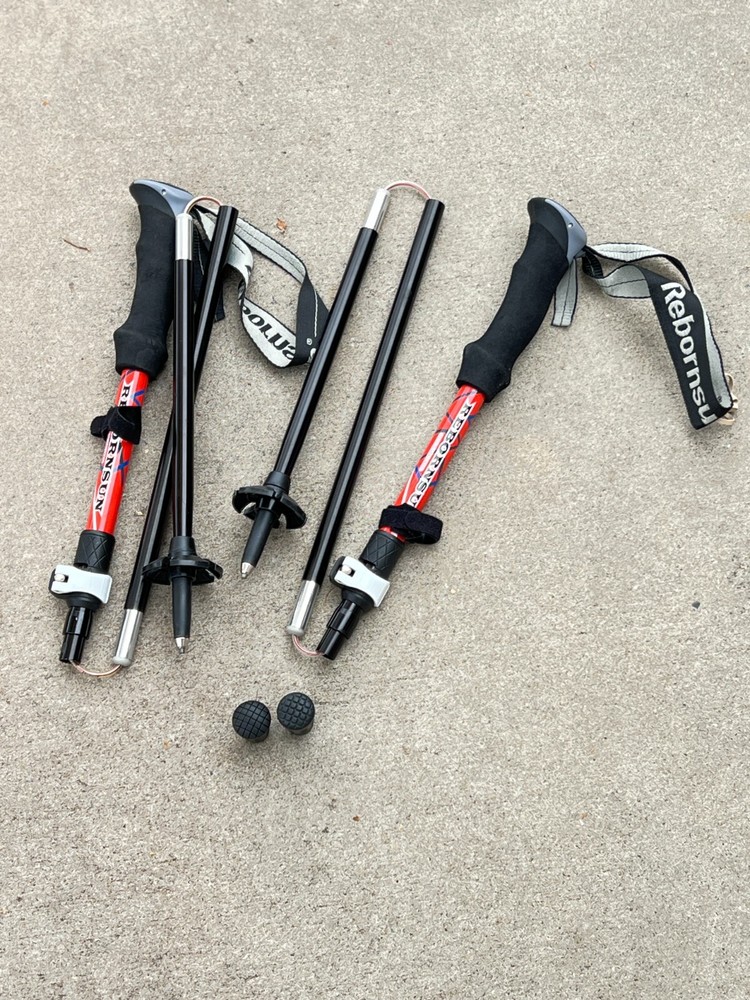 Set of Rebornsun Folding Trekking Poles 110-125CM .. 10Y