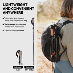 MX-2 | X Carbon Tech Carbon Fiber Trekking Poles
