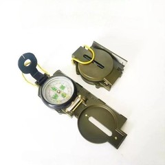 Cammenga Model 3H Tritium Lensatic Compass Olive Drab US Army Issue Pouch..