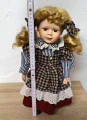 Artist doll porcelain doll doll 40 cm collector rarity Vintage