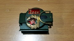 VTG Soviet Russian USSR CCCP Red Alert Military Army Precision Compass Hiking