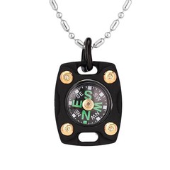CMP Mini Titanium/Brass Compass, Luxury Survival Pocket Compass – Gift…