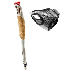 LEKI Ultratrail FX.One Warm Grey Light/Warm Grey Dark/Black Trail Running Poles